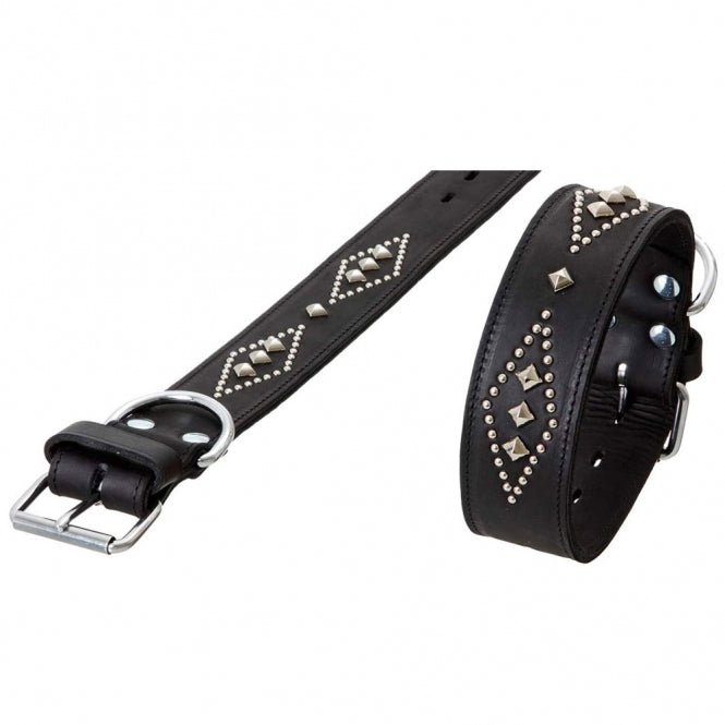 Karlie RONDO collar doubled with decorative studs