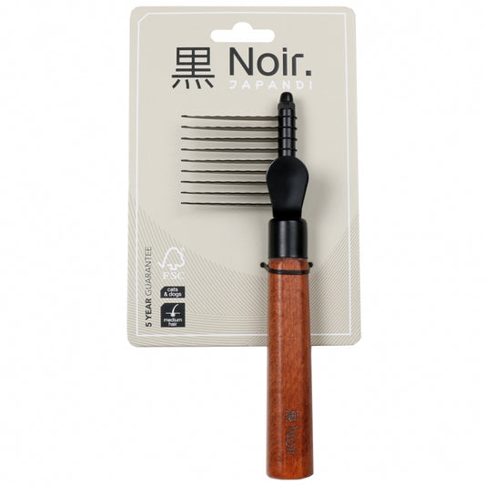 EBI Noir Japandi detangling comb