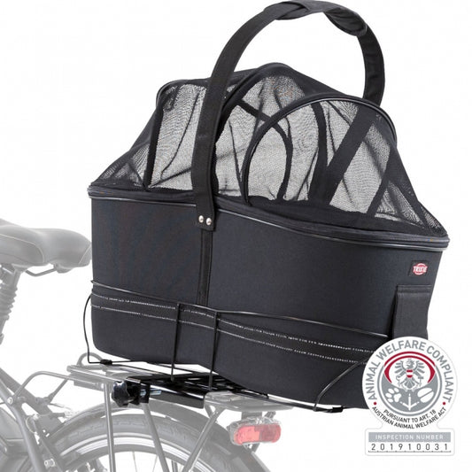 Trixie Long dog bicycle basket for wide luggage carriers