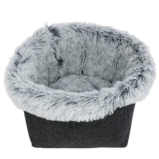 Trixie Harvey cat bed made of felt and plush