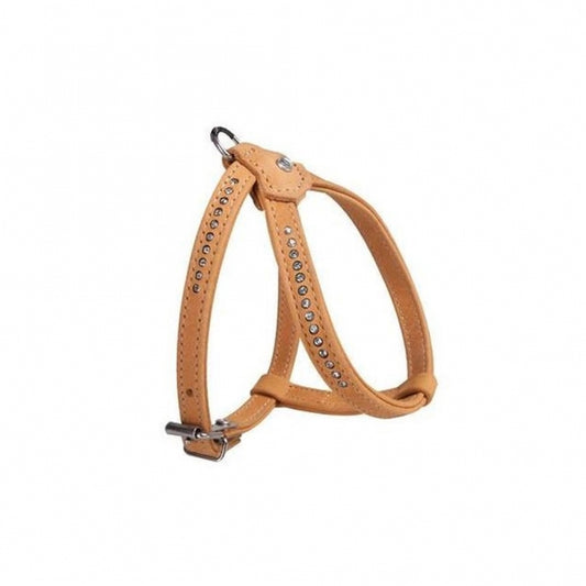 Karlie Buffalo Rhinestone Harness - Light Brown