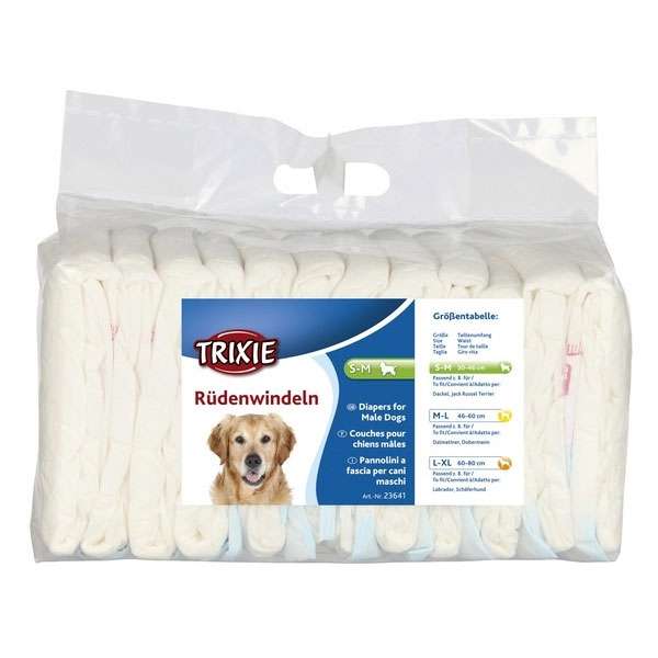 Trixie dog diapers for male dogs