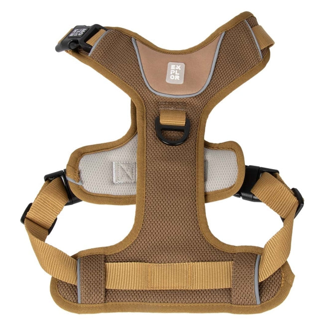 Duvoplus EXPLOR Ultimate Fit No-Pull Harness - honey gold
