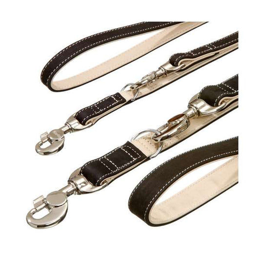 Karlie Buffalo Ultra Leash - Black/Light Beige