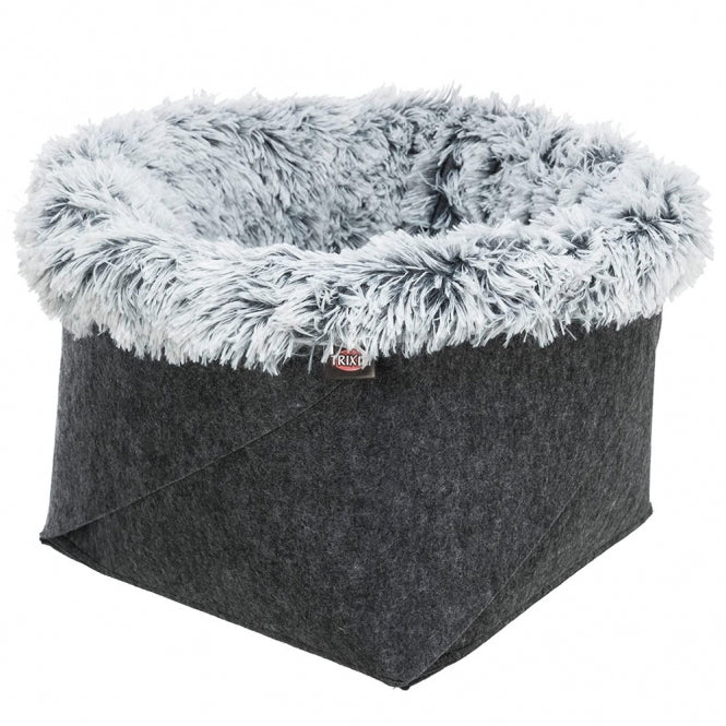 Trixie Harvey cat bed made of felt and plush