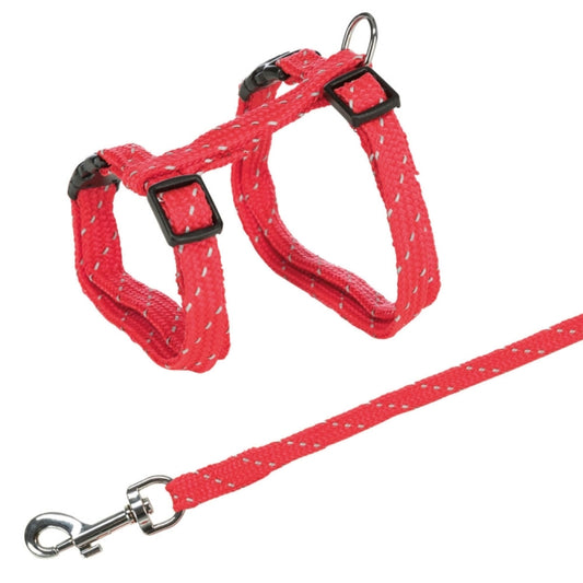 Trixie cat harness with leash, reflective