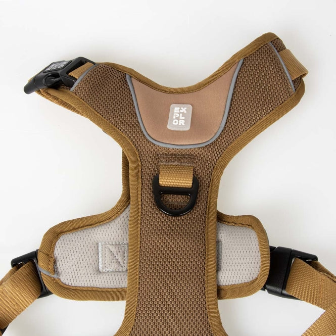 Duvoplus EXPLOR Ultimate Fit No-Pull Harness - honey gold