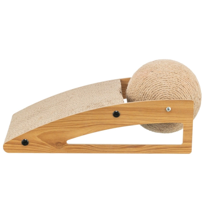 Trixie scratching ramp with ball