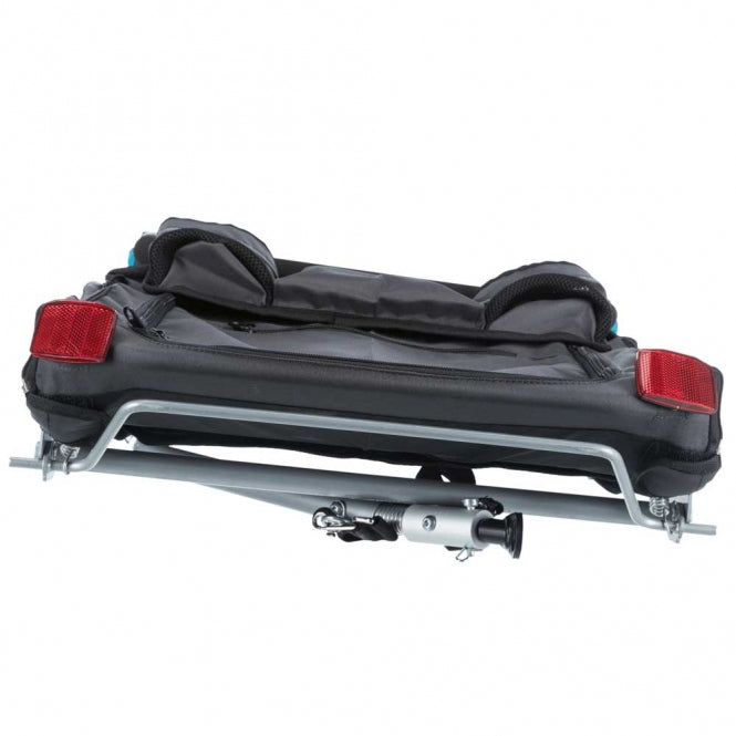 Trixie bicycle trailer for dogs - grey/black
