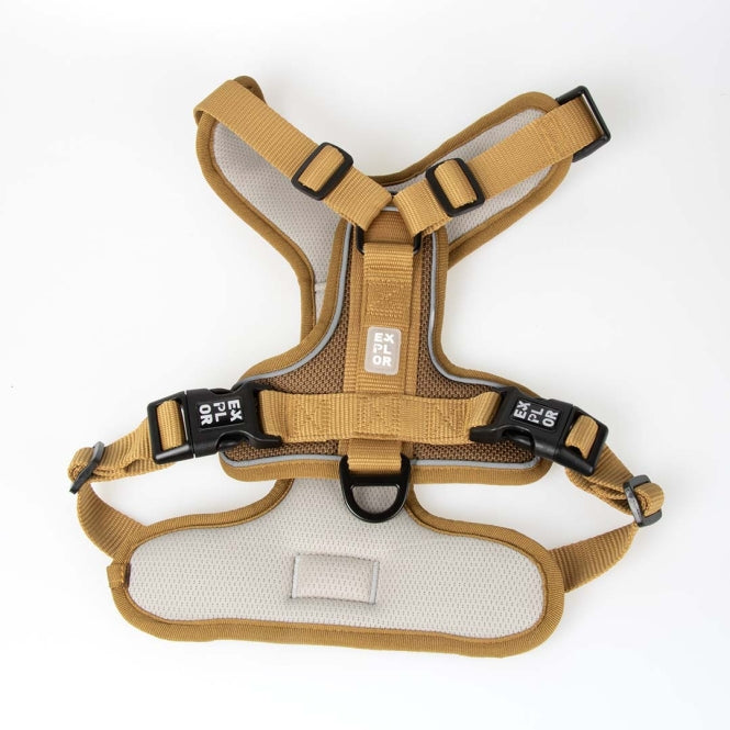 Duvoplus EXPLOR Ultimate Fit No-Pull Harness - honey gold
