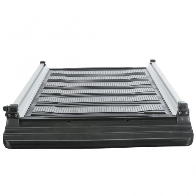 Trixie 3-section telescopic ramp, aluminum/TPR