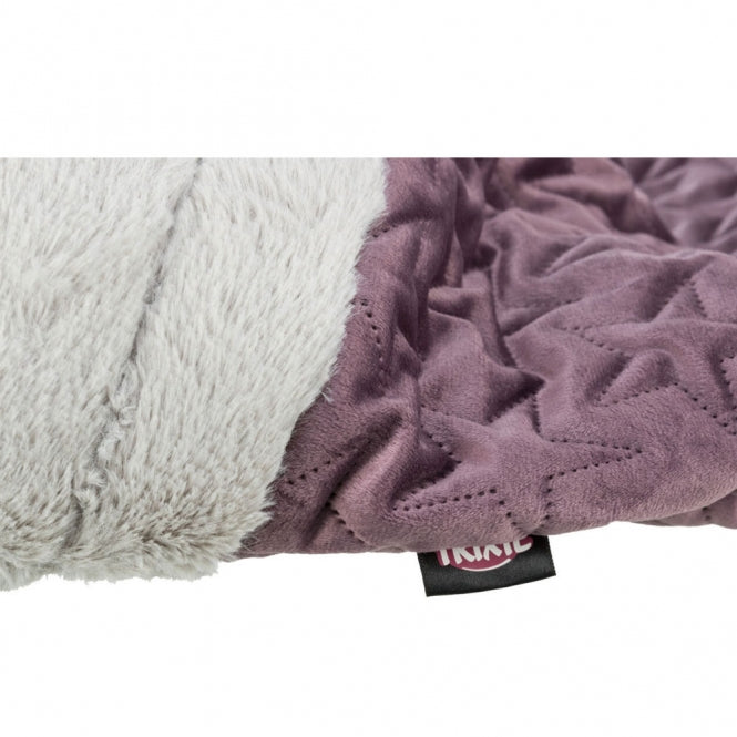 Trixie Estelle cuddly sack - berry/grey