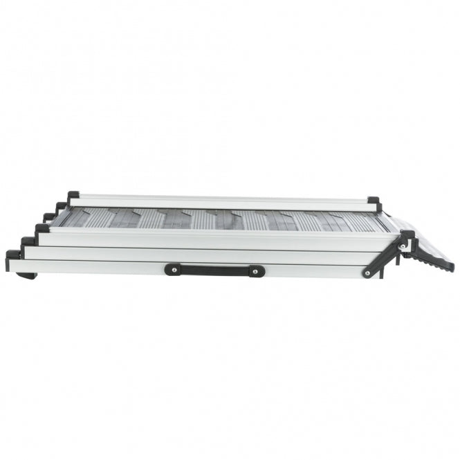 Trixie 3-section telescopic ramp, aluminum/TPR
