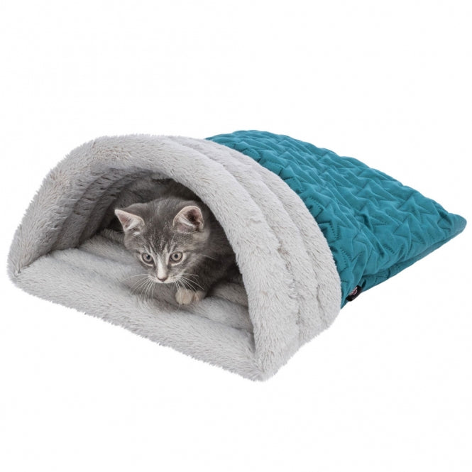 Trixie Estelle cuddly sack - green/grey